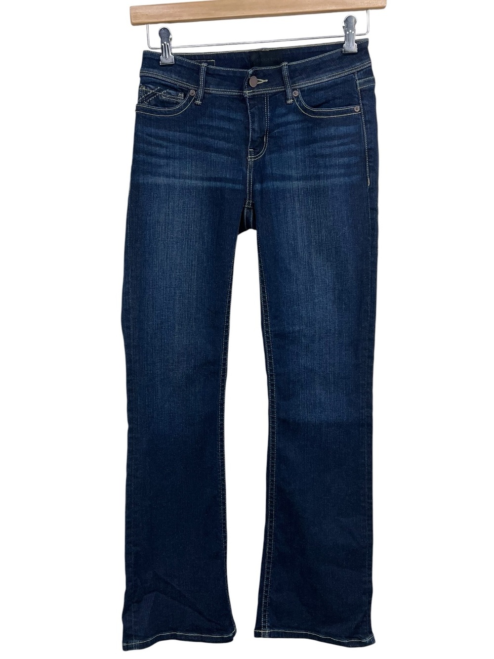 Buckle Black Bootcut Dark Denim Jeans Fit No 53 Womens W26 L32